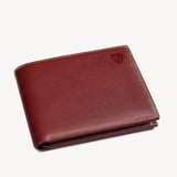 8 Card Billfold Wallet Smooth Cognac