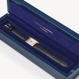 The Mayfair® Watch Black Lizard