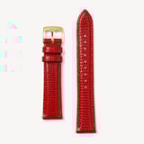 The Mayfair® Watch Strap Red Lizard