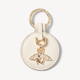 Bee Keyring Ivory Pebble