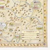 The Great British Season Silk Scarf Pistachio Pure Silk