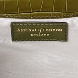 Midi Mayfair® Birds of Paradise Hand Embroidery on Olive Velvet