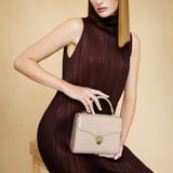 Mayfair® Soft Taupe Patent Croc