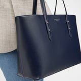 Regent Tote Navy Saffiano