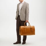 Large Harrison Weekender Smooth English Tan