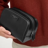 Harrison Toiletry Bag Smooth Black