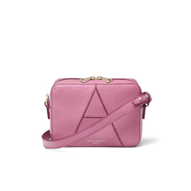 Camera 'A' Bag Tea Rose Pebble