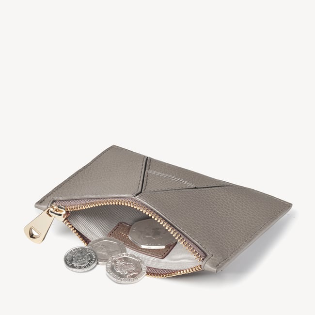 Small Essential 'A' Pouch Warm Grey Pebble