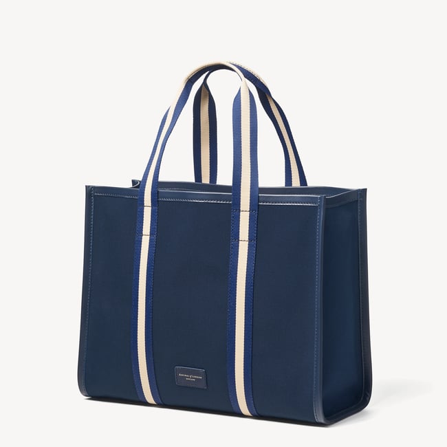 Henley Tote Navy Canvas