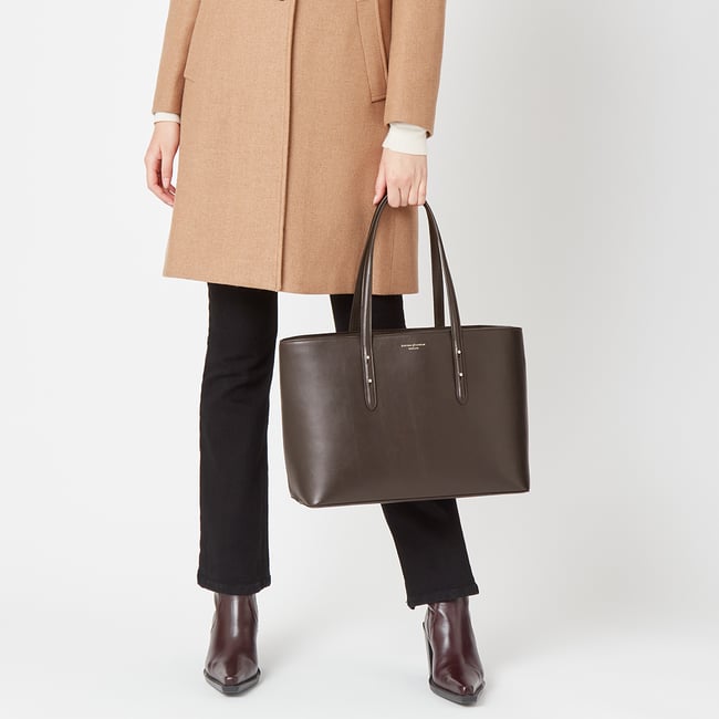 Regent Tote Smooth Brown