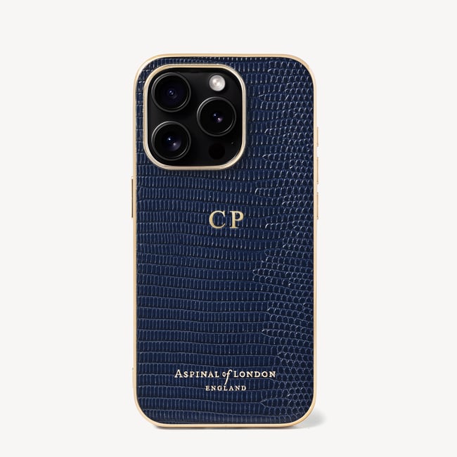 iPhone 15 Pro Case Midnight Lizard