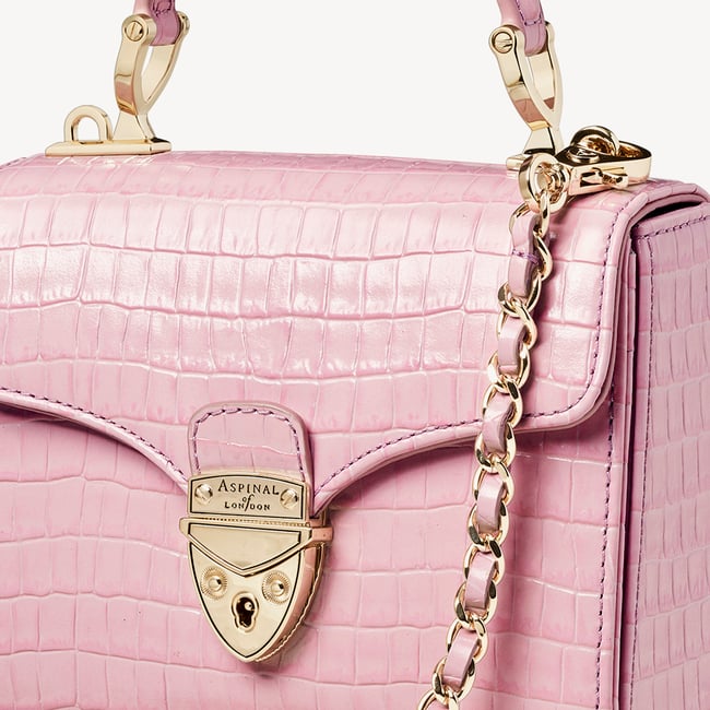 【Aspinal of London】Mini Mayfair Bag ハンドバッグ 革 5色 Aspinal Of London Mini Mayfair Top-Handle Bag | Harrods US