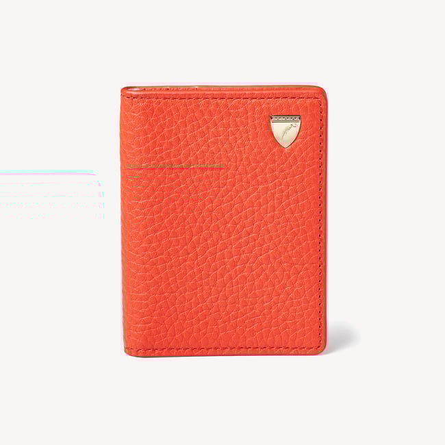 ID & Travel Card Case Coral Pebble