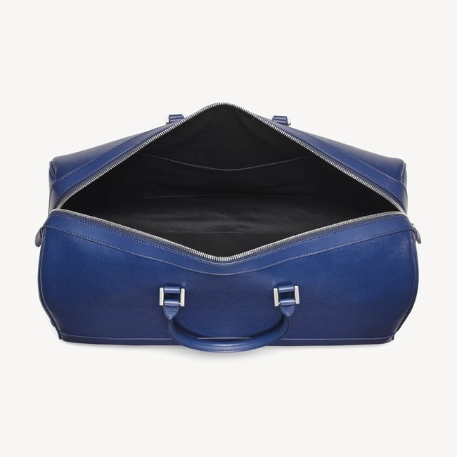 City Holdall Caspian Blue Saffiano