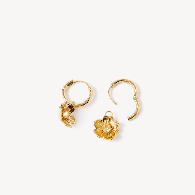 Buttercup Necklace, Bracelet & Hoop Earrings Set Citrine & 18ct Gold Vermeil