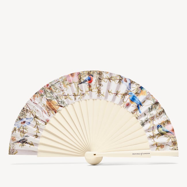 Hand Fan & Fan Case Collection Smooth Tan