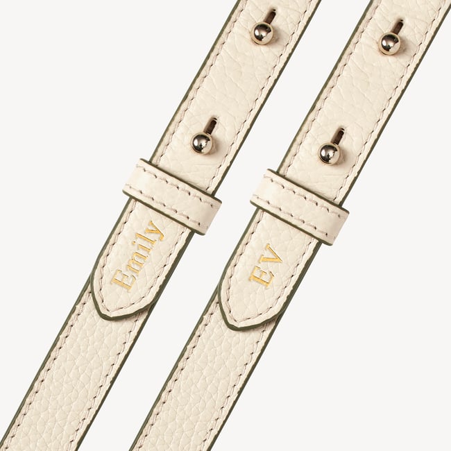 Camera Crossbody Pistachio, Sage & Ivory Pebble