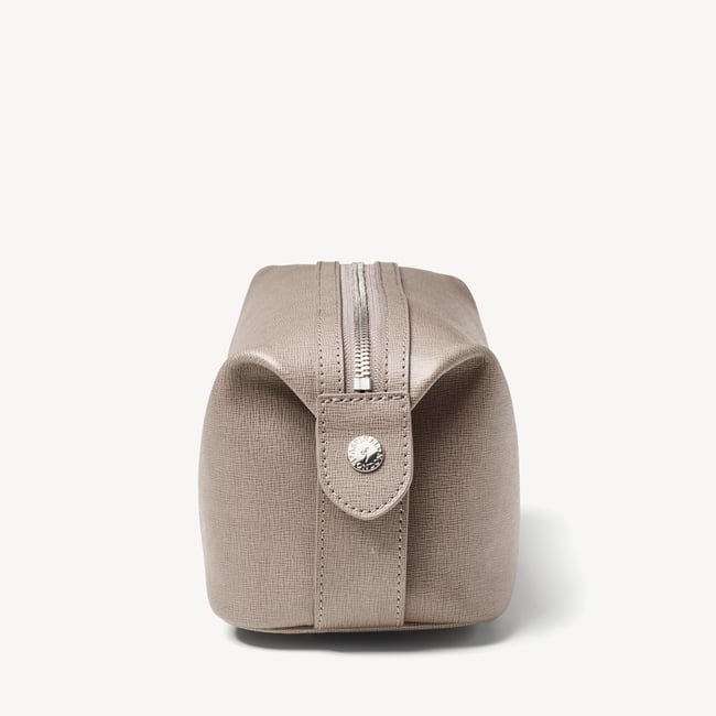 Mount Street Washbag Warm Grey Saffiano