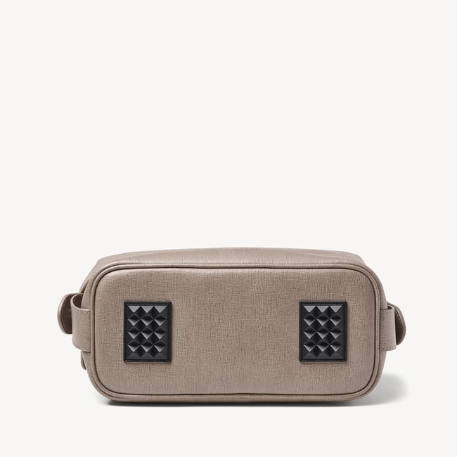 Mount Street Washbag Warm Grey Saffiano