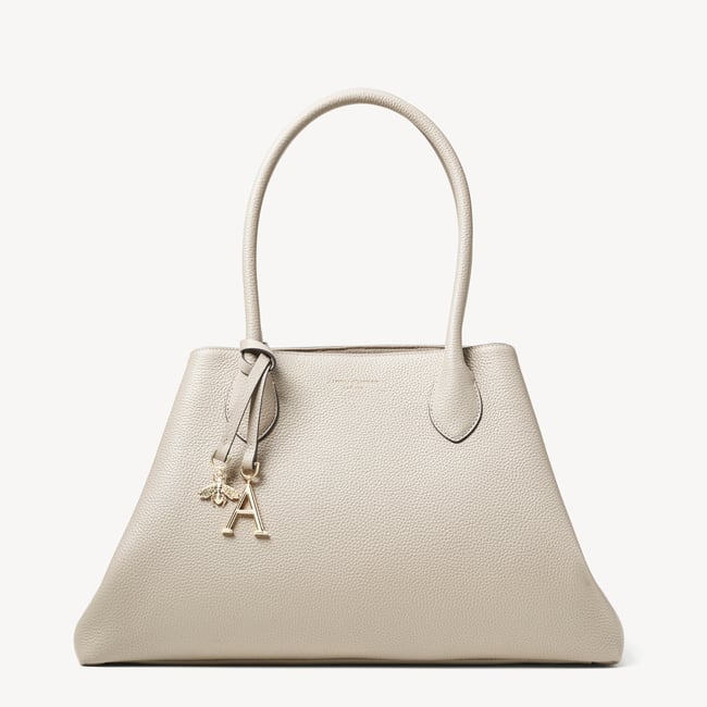 Large Paris Bag Dove Grey Pebble