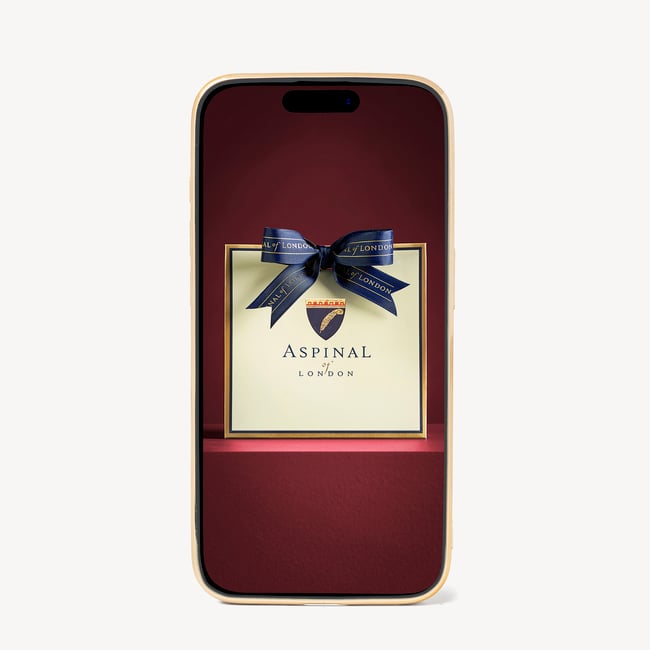iPhone 15 Pro Case Navy Pebble