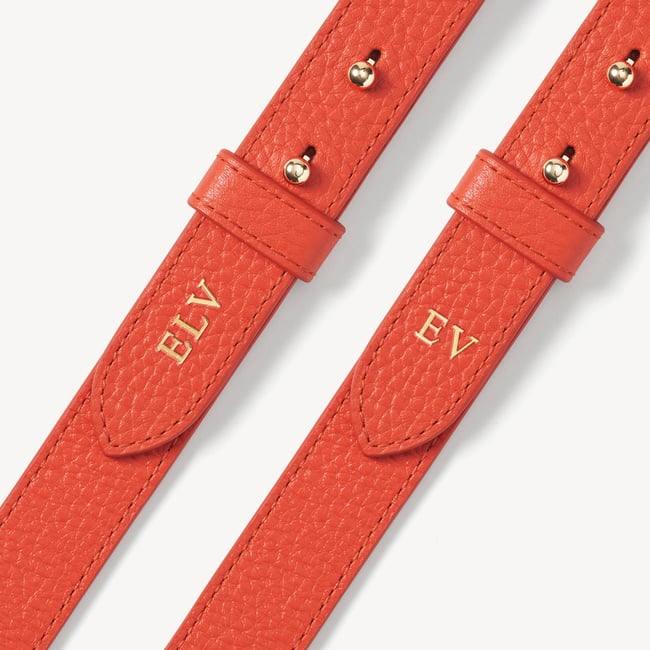Midi London Tote Coral Pebble
