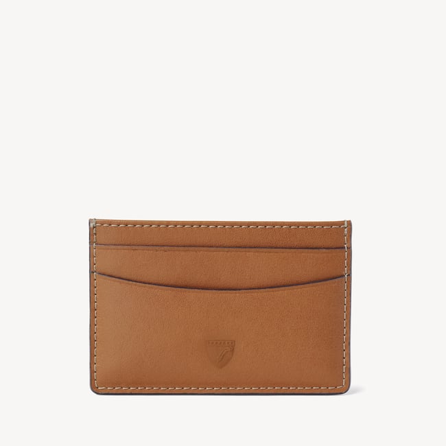 Slim Credit Card Holder Smooth Tan