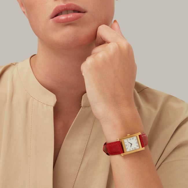The Mayfair® Watch Red Lizard
