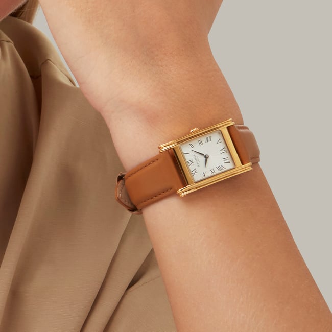 The Mayfair® Watch Smooth Caramel