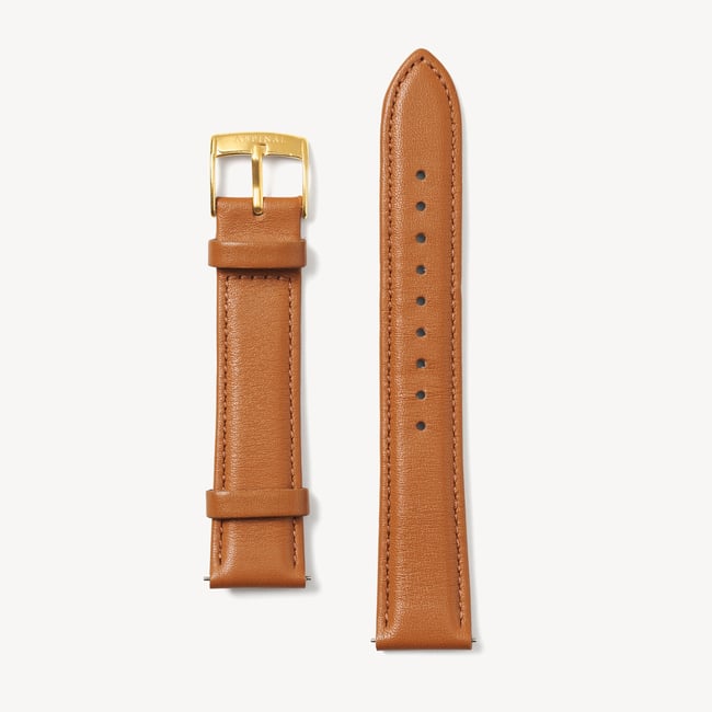 The Mayfair® Watch Strap Smooth Caramel