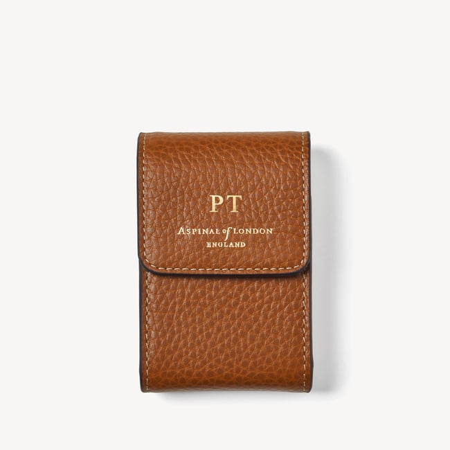 Playing Cards Holder Tan Pebble