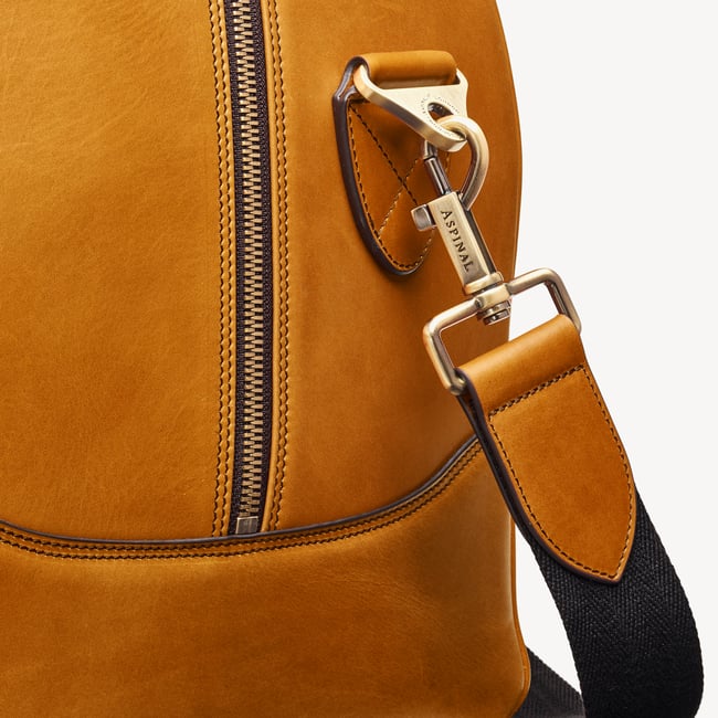 Large Harrison Weekender Smooth English Tan