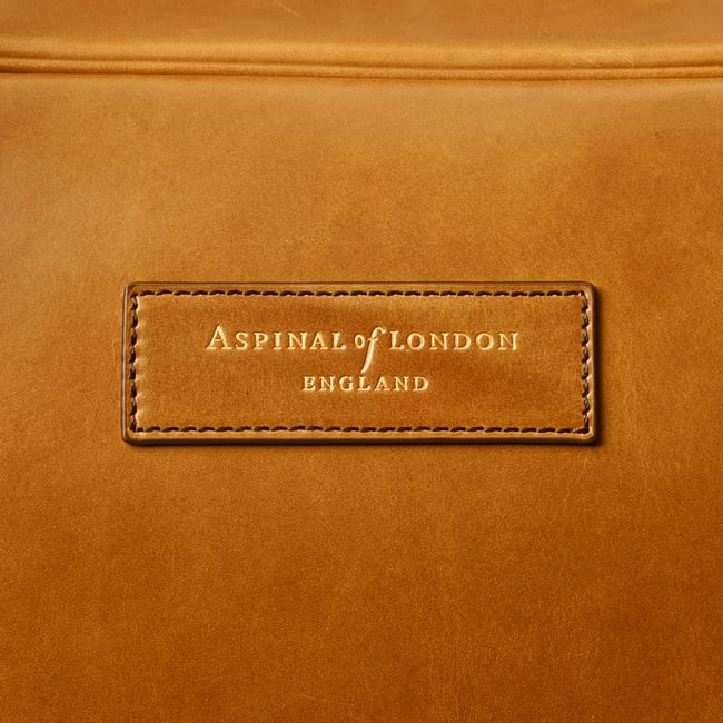 Large Harrison Weekender Smooth English Tan
