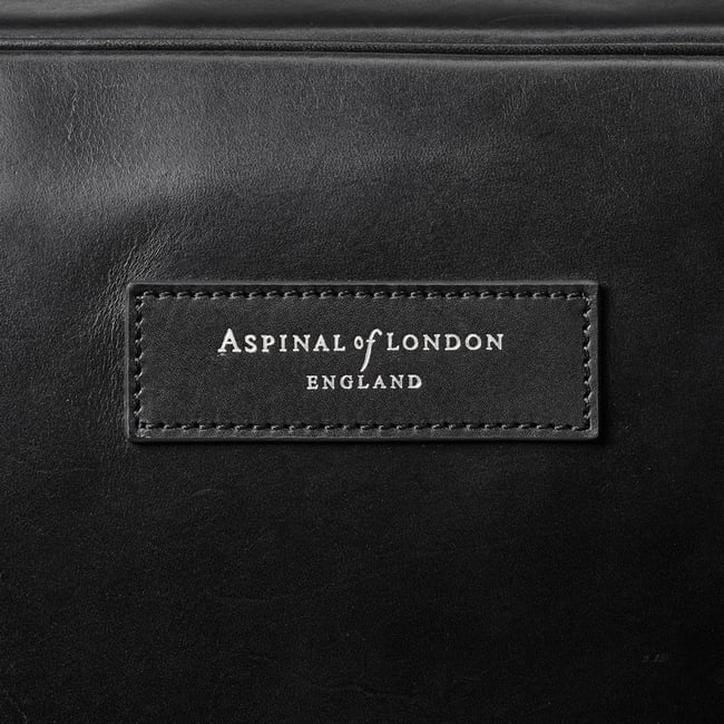 Large Harrison Weekender Smooth Black