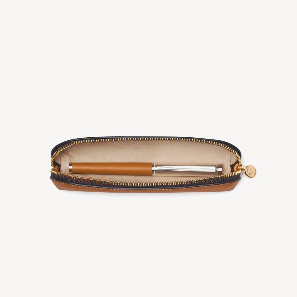 Slim Pen Case Smooth Tan