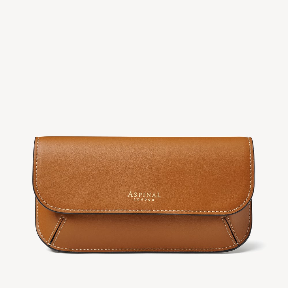 Ella Sunglasses Case Smooth Tan
