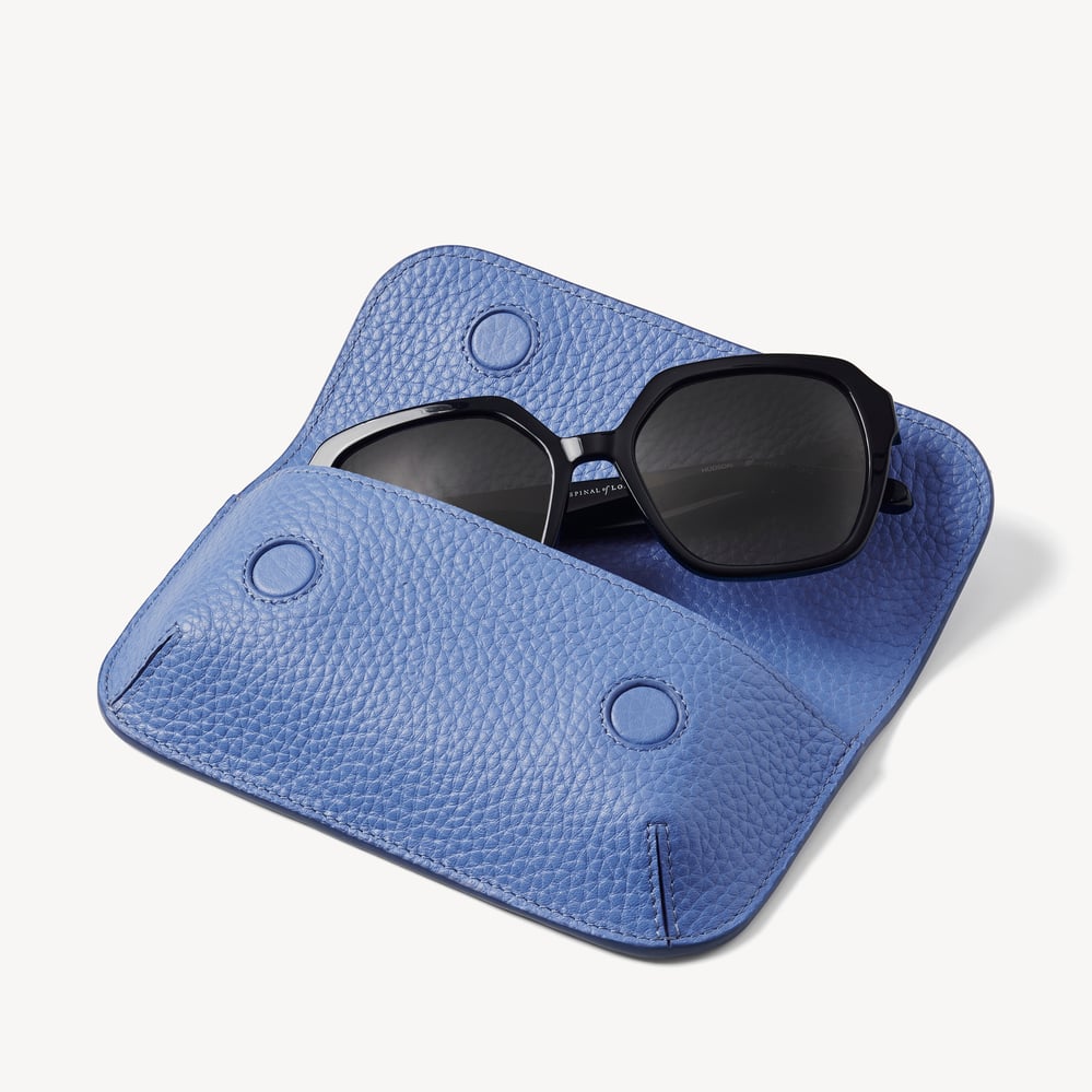 Ella Sunglasses Case Capri Blue Pebble