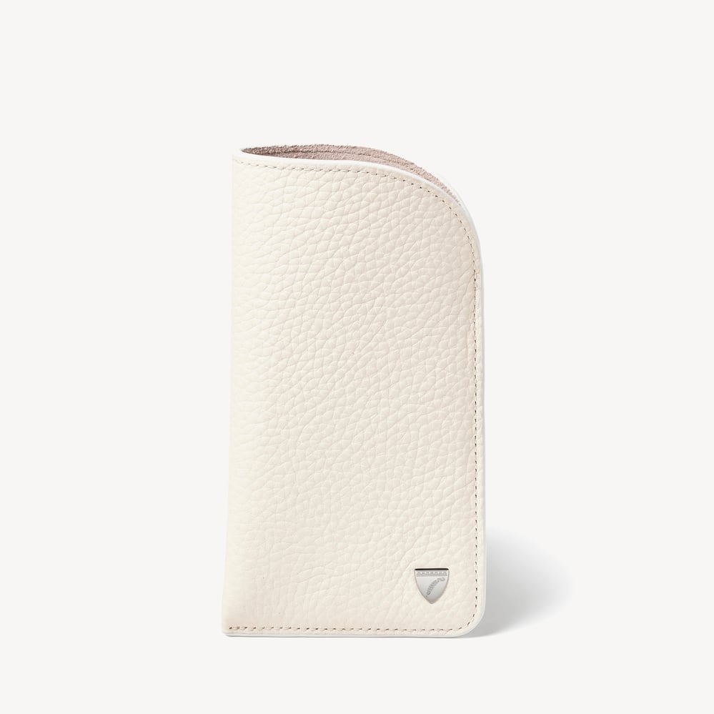 Glasses Case Chalk White Pebble