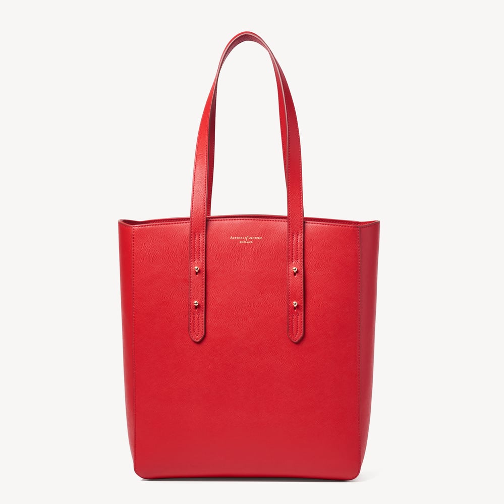 Essential Tote Scarlet Saffiano