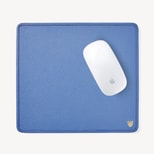Mouse Pad in Capri Blue Pebble from Aspinal of London
