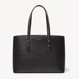 Regent Tote in Black Saffiano from Aspinal of London
