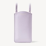 London Phone Case in Smooth English Lavender from Aspinal of London