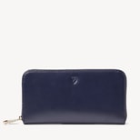 Continental Purse in Smooth Navy from Aspinal of London