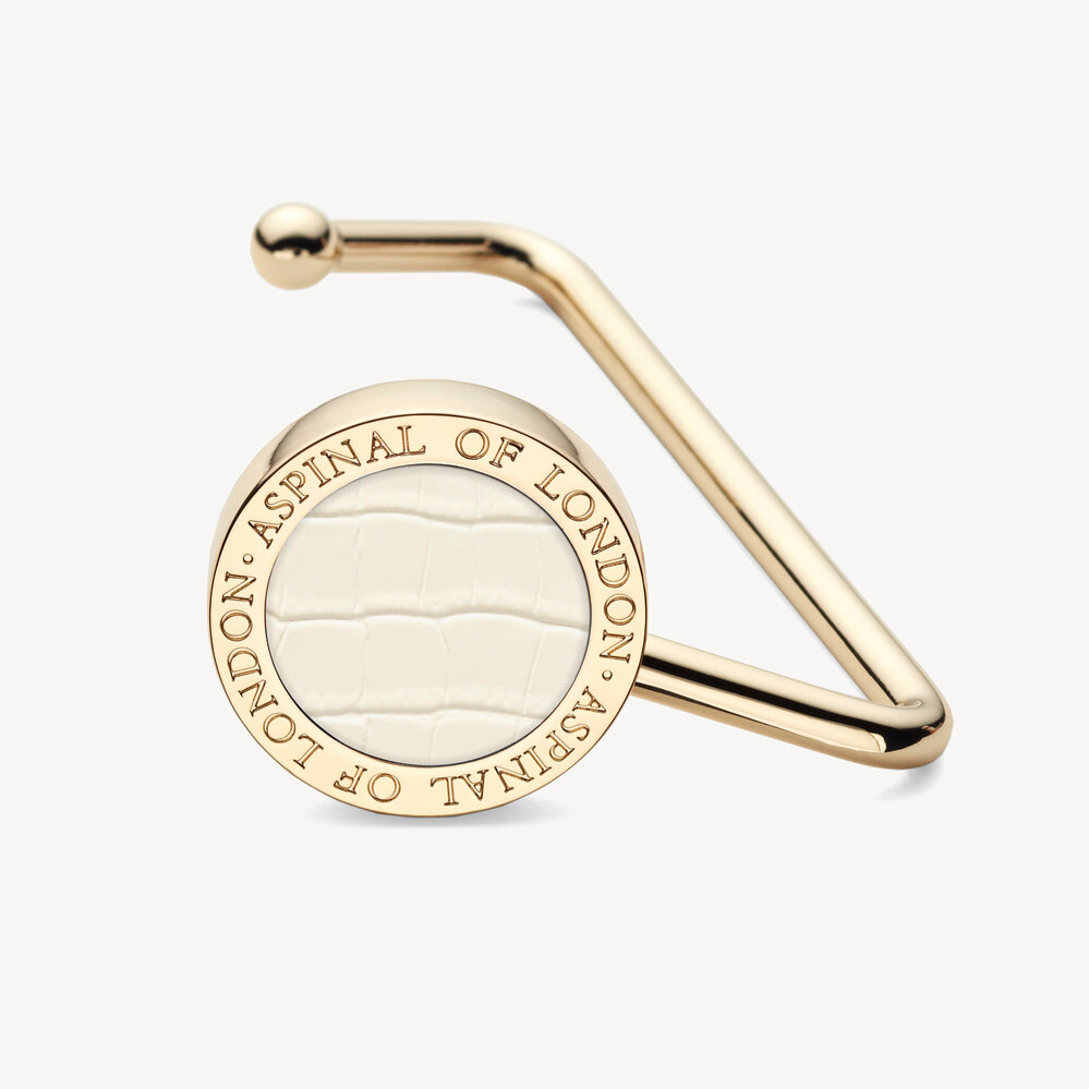 Designer Handbag Hook for Table Aspinal of London