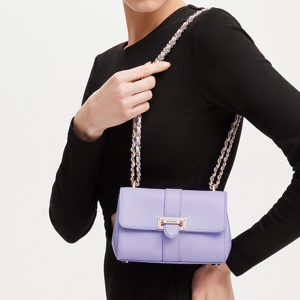 Micro Lottie Bag English Lavender Pebble