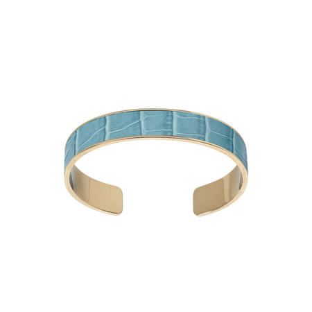 Cleopatra Skinny Cuff Bracelet in Deep Shine Cornflower Small Croc Cleopatra Skinny Cuff Bracelet in Deep Shine Cornflower Small Croc