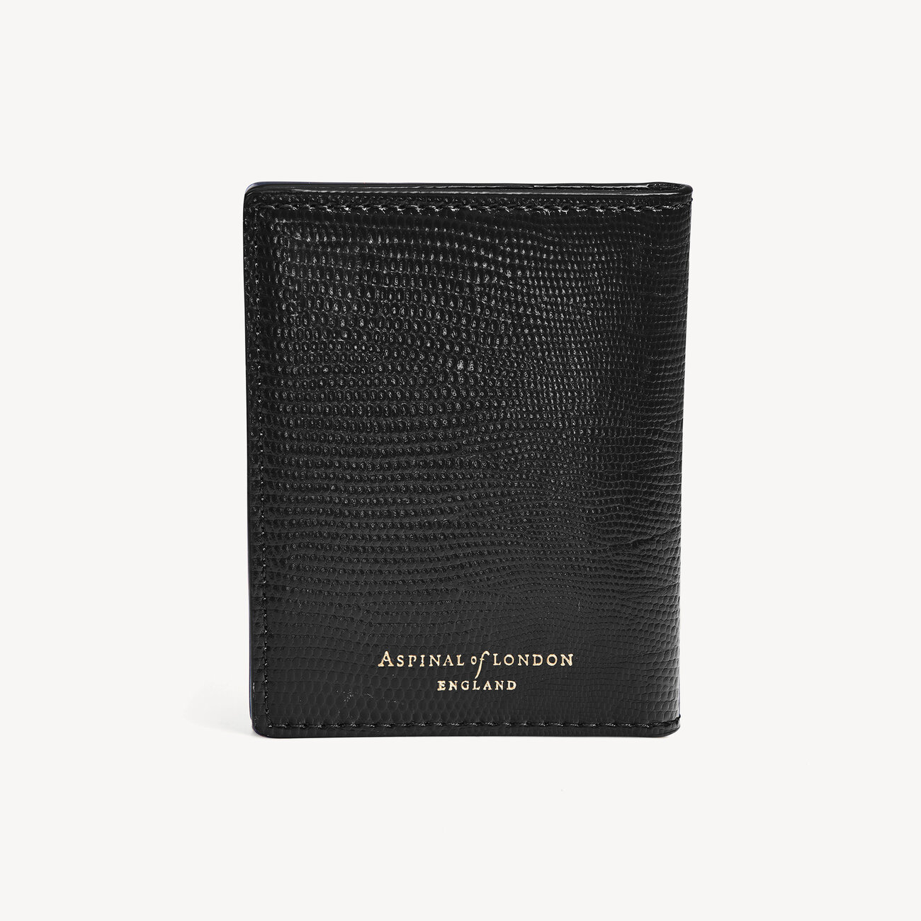 Black Lizard ID & Travel Card Holder Aspinal