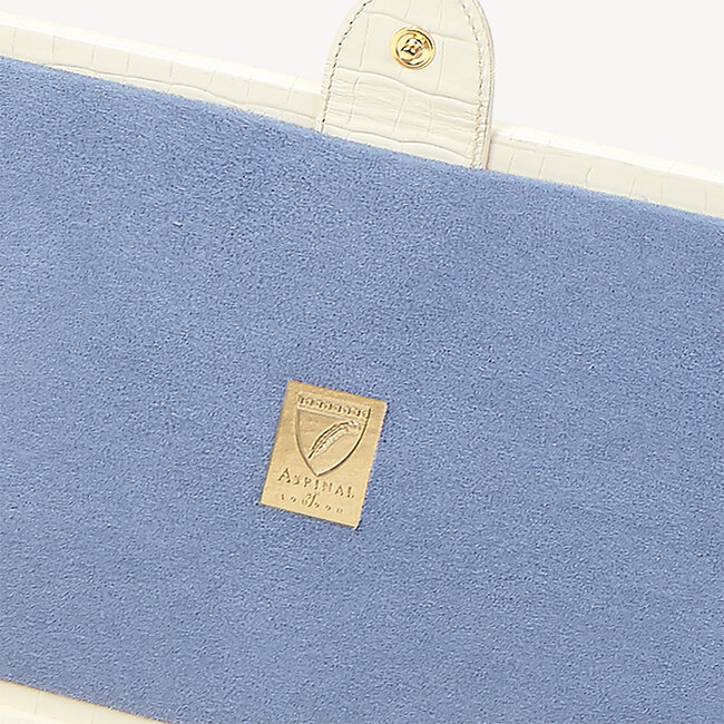 Paris Jewellery Box Deep Shine Ivory Small Croc