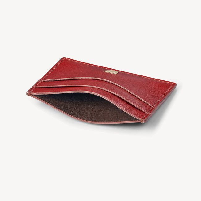 Slim Credit Card Holder Smooth Cognac
