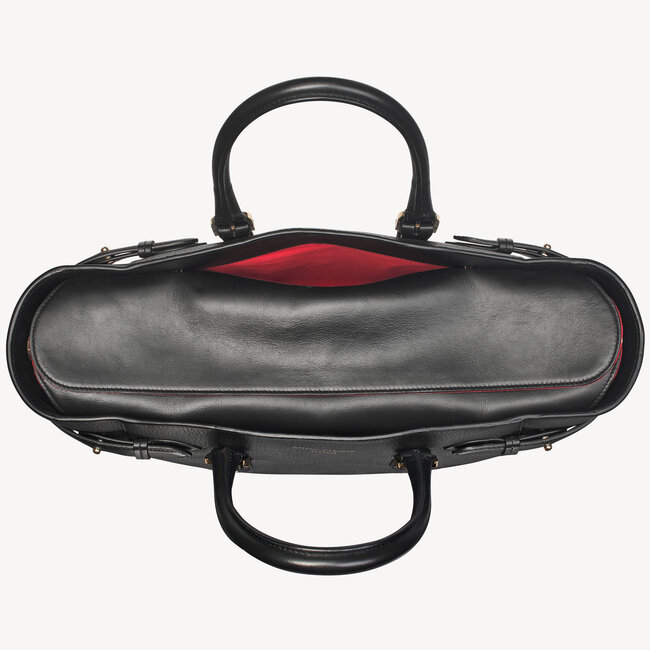 Midi Marylebone Tote Black Pebble